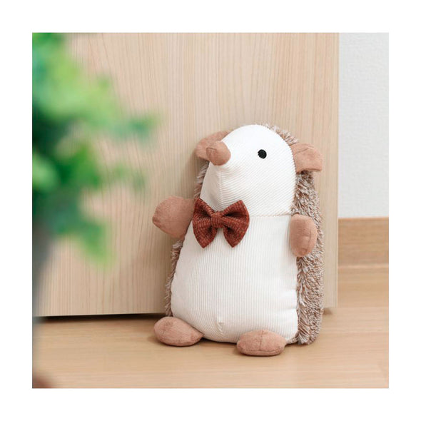 [ファンシー]ドアストッパー 犬 かわいい 敬老の日 開き戸 室内ドア 安全 対策 ぬいぐるみ 布製 子供 お年寄り 安心 (ハリネズミ) bzl-27-05