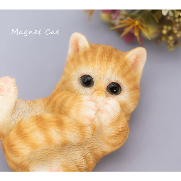[ファンシー] 猫 茶トラ ネコ好き 誕生日プレゼント 女性 男性 動物 好き カップラーメン おもしろ アイデアグッズ マグネット バレンタインデー 冷蔵庫  (もふもふy)cb019