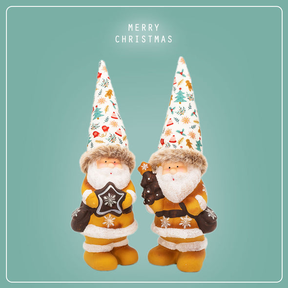 デバリエ クリスマス サンタクロース トムテ北欧の妖精 オシャレ インテリア クリスマスオーナメント お部屋のアクセント 飾り ユールトムテ (プレゼントサンタ単品ｌ)tl-115p