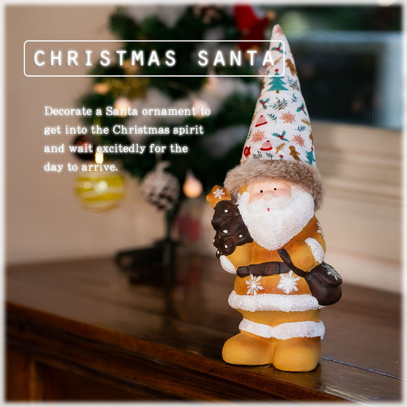 デバリエ クリスマス サンタクロース トムテ北欧の妖精 オシャレ インテリア クリスマスオーナメント お部屋のアクセント 飾り ユールトムテ (ツリーサンタ単品ｌ)tl-115t