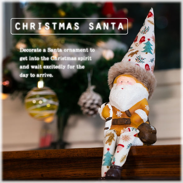 デバリエ クリスマス サンタクロース トムテ北欧の妖精 オシャレ インテリア クリスマスオーナメント お部屋のアクセント 飾り ユールトムテ (ステッキサンタ単品ｍ)tm-114s