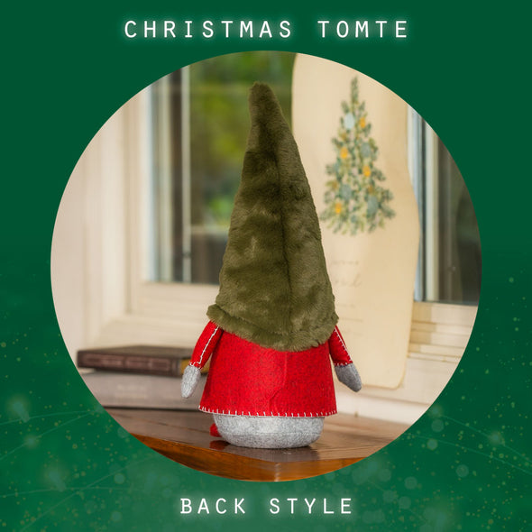 [デバリエ]トムテ クリスマス 北欧の妖精 42cm ビッグサイズ サンタクロース オシャレ インテリア クリスマスオーナメント お部屋のアクセント 飾り ユールトムテ (オリーブ)xwa04-ol