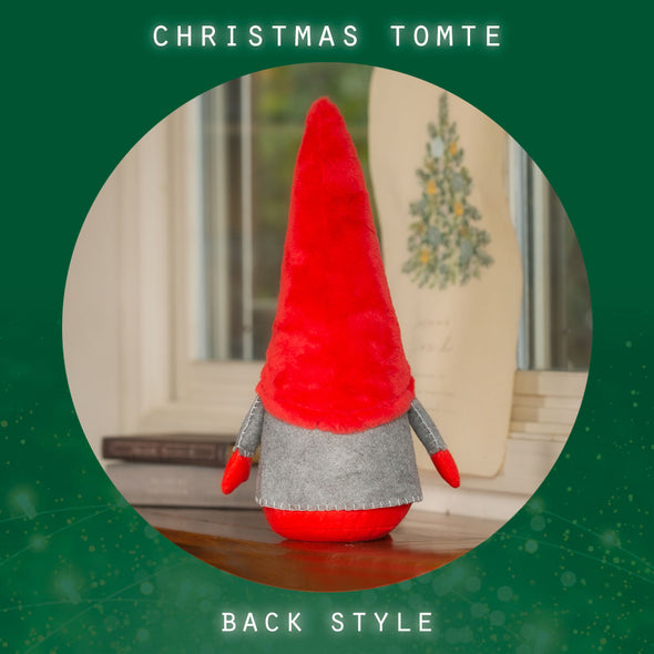 [デバリエ]トムテ クリスマス 北欧の妖精 42cm ビッグサイズ サンタクロース オシャレ インテリア クリスマスオーナメント お部屋のアクセント 飾り ユールトムテ (レッド)xwa04-r