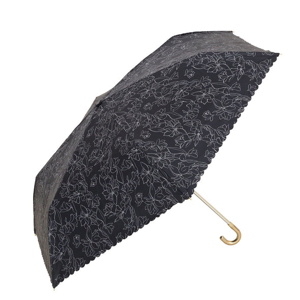 [ジュエリーギフト・デバリエ＆ファンシー] bzl-24 日傘 レディース 折りたたみ傘 UVカット 晴雨兼用 軽量 日焼け対策 誕生日