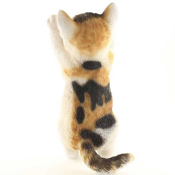 デバリエ ca73M【正規品】猫の置物 三毛猫 レジン製 ギフト 最適なプレゼント