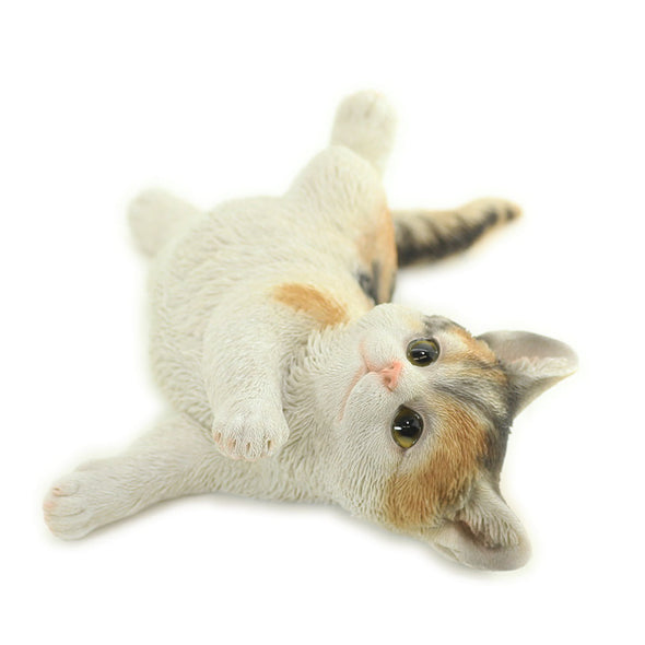 デバリエ ca118m【正規品】猫の置物 三毛猫 レジン製 ギフト 最適なプレゼント