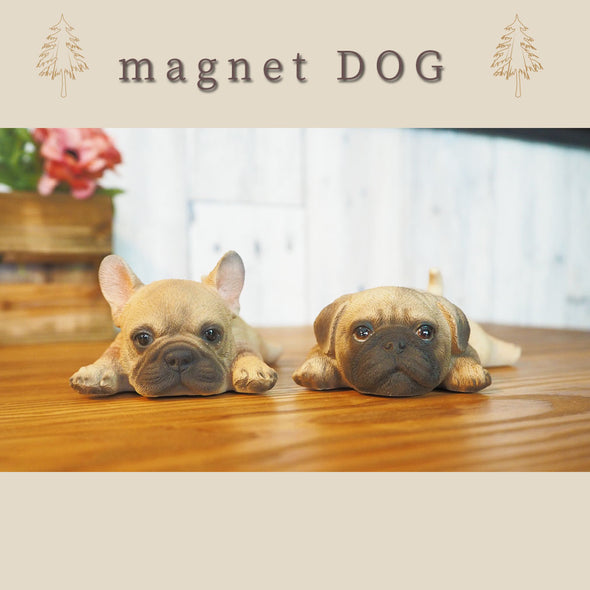 デバリエ ca216b【正規品】犬の置物 フレンチブルドッグ カップラーメン マグネット レジン製 ギフト 最適なプレゼント