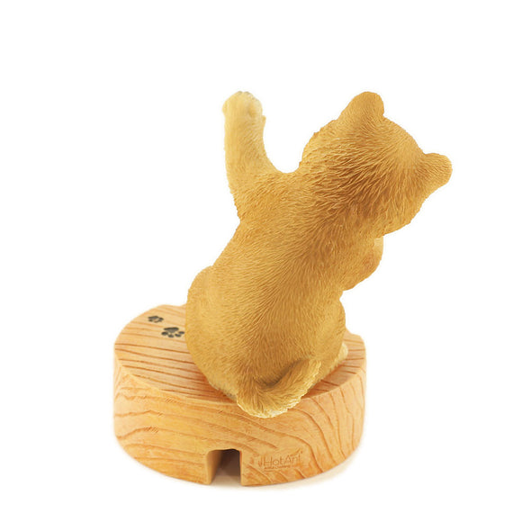 デバリエ ca218g【正規品】柴犬 スマホスタンド レジン製 ギフト 最適なプレゼント