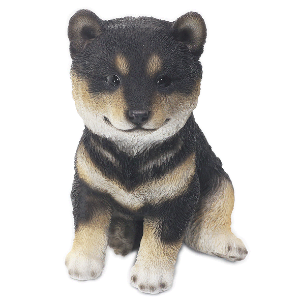 デバリエ ca39bk【正規品】犬の置物 黒柴 レジン製 ギフト 最適なプレゼント