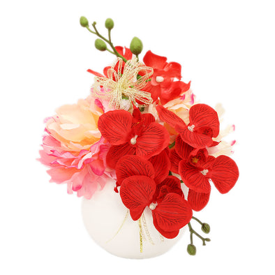 ファンシー ep-04-rub 人感センサー付き 光る花 LEDライト 還暦祝い 誕生日プレゼント 女性 贈り物 花 雑貨 人気商品 (リュクスボウルルビー)