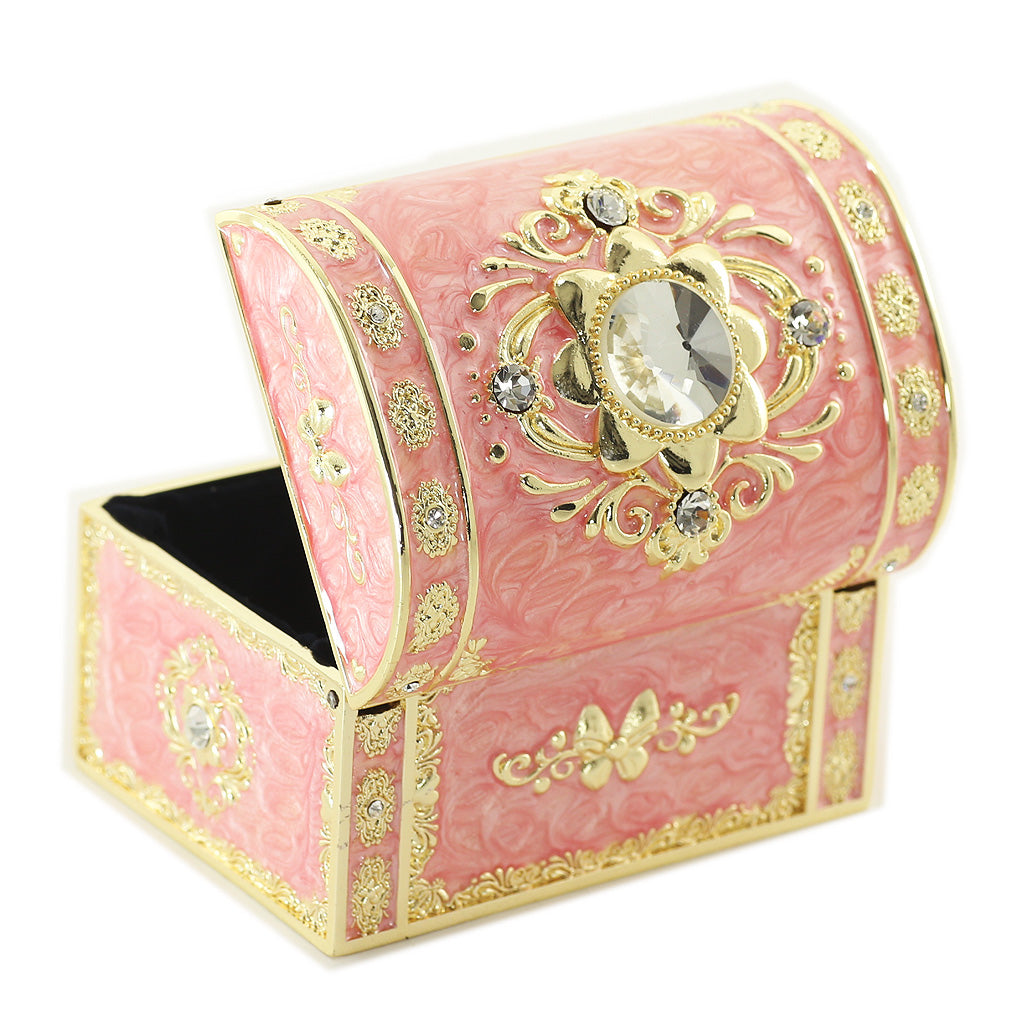 デバリエ] ジュエリーボックス 人気 ギフト コンパクト ジュエリー収納 宝石箱 ジュエリーケース アクセサリーボックス 小物入れ 贈り物 –  Gift Shop de'Varie