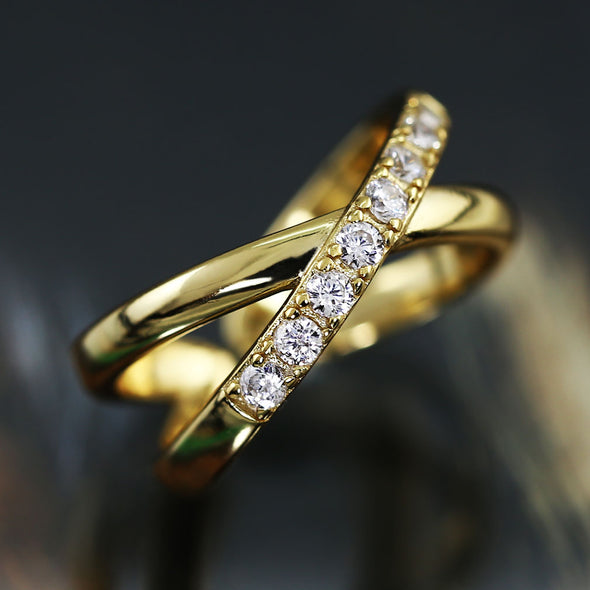 [デバリエ] ri63-g 指輪 誕生日プレゼント 敬老の日 ピンキーリング ファッションリング シンプル フリーサイズ 1粒